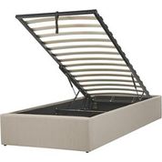 Letto singolo in tessuto