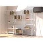 Libreria in plexiglass