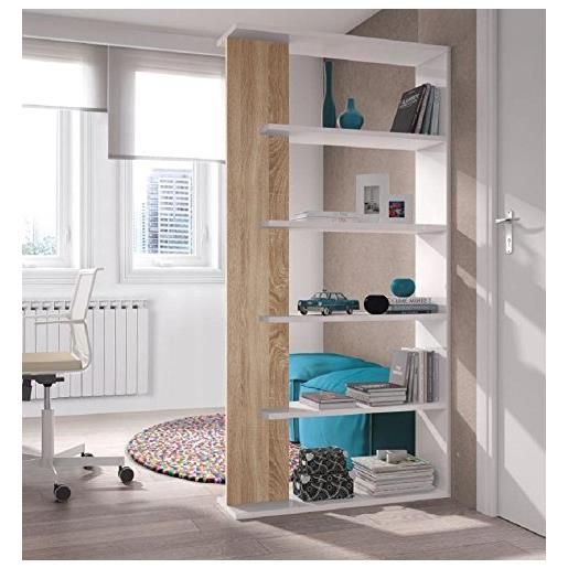 Libreria Girevole A 5 Livelli Lauxery - 360° Rotante
