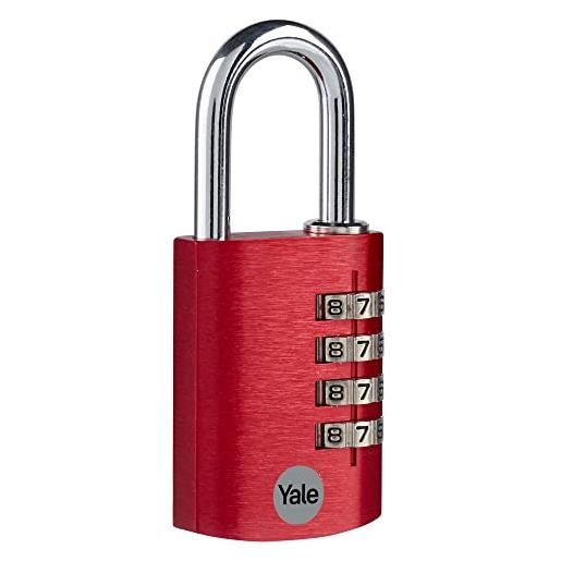 Yale Locks YE1/20/122/1 Lucchetto In Ottone Per Interni - Multiuso, Corpo Ottone E Staffa Acciaio