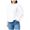 Maglione bianco donna