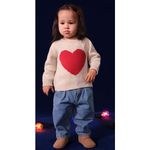 Maglione bambino rosso
