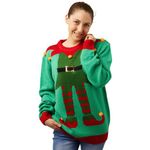 Maglione verde donna