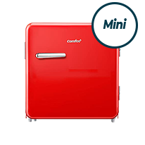 Comfee Mini frigo Frigobar Minibar 95 litri Classe F colore Bianco