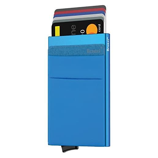 Portafoglio Uomo In Vera Pelle Con RFID - Mini Portamonete Vintage - Foto 8