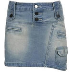 Minigonna jeans