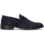 Mocassino uomo blu elegante