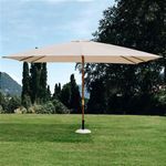 Ombrellone in legno