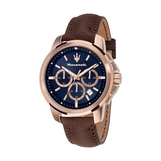 RORIOS Moda Orologio Uomo Analogico Quarzo Orologio con Acciaio