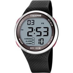 Calypso Orologio Digitale Unisex K5874/2 – Policarbonato, Resistente 50m, Con Cronometro E Sveglia, Design Colorato - 6