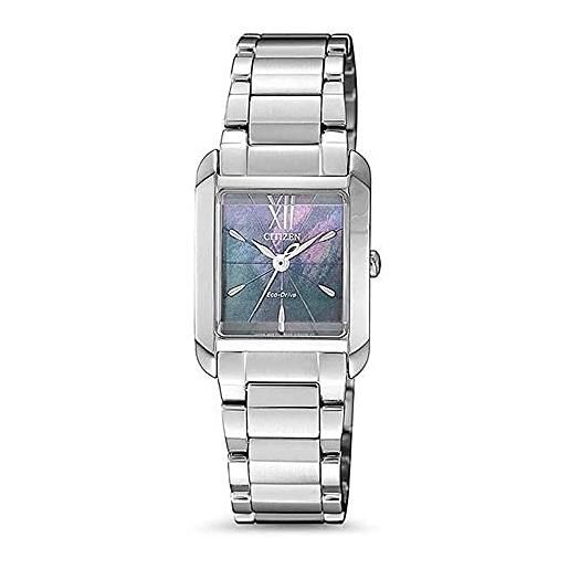 Citizen L Eco-Drive EM0530-81D Blue Analog Stainless Steel Solar Ladies Watch