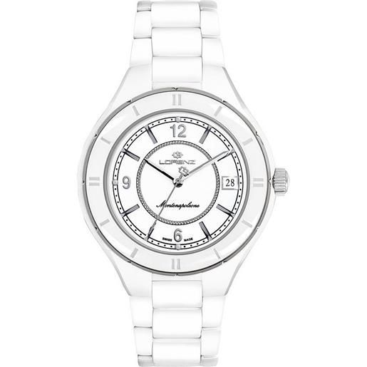 Lorenz Montenapoleone Orologio Uomo Unisex Modello CHARM 025625BB - Eleganza Classica