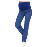 Pantaloni bianchi premaman