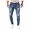 Pantaloni bianchi strappati uomo