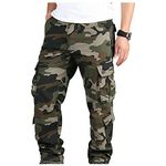 Pantaloni cargo uomo larghi