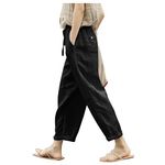 Pantaloni leggeri larghi donna