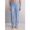 Pantaloni lino azzurri donna