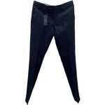 Pantaloni lino blu uomo