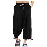 Pantaloni lino uomo larghi
