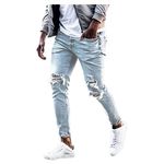 Pantaloni strappati uomo