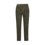 Pantaloni velluto verde uomo