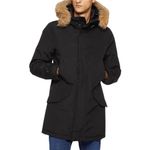 Parka con pelliccia uomo