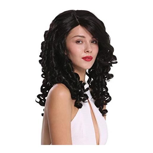 Parrucca Donna Barocco Pirata Caraibi Coloniale Riccioli Spirale 357350353302 - Foto 6
