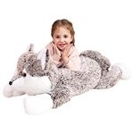 Peluche lupo gigante