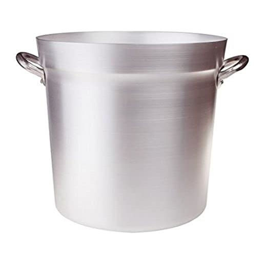 Pesciera In Alluminio Agnelli 40 Cm Con Coperchio E Griglia - Per Cottura Pesce Al Forno O Bollito - Foto 8