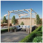 Pergola 3x3 legno