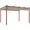 Pergola gazebo legno
