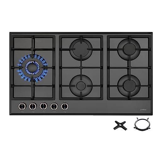 IsEasy Piastra Di Cottura A Gas A 4 Fuochi, Autosufficiente - Foto 9