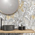 Piastrelle decorate bagno