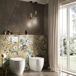 Piastrelle effetto marmo bagno