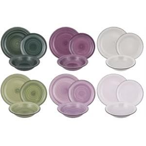 Piatti Fondi Porcellana 700ml HENXFEN Piatti Fondi In Porcellana, 700ml Ciotole Per Zuppa Piatti Per Pasta Set Ciotole 700ml Stile Boemo