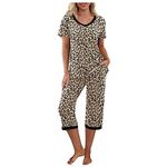 Pigiama donna leopardato