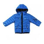 Piumino bambina blu