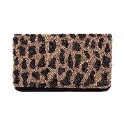 Pochette pelle nera