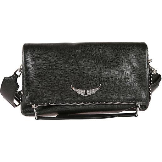 Milky Way Pochette Glitterata Donna Con Strass E Catena - Borsa Da Sera Elegante Per Matrimoni E Feste - 3