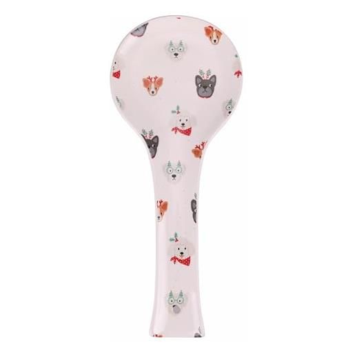 Poggiamestolo In Ceramica Villa D'Este - Bianco, 25.5x11.5x3 Cm - Foto 8