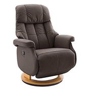 Poltrona pelle marrone