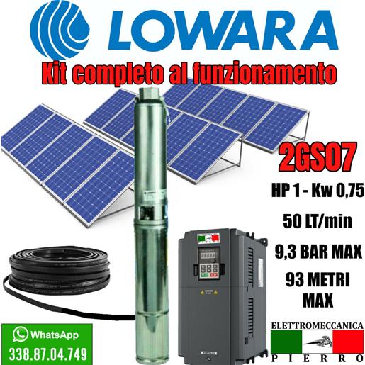 Kit Pompa Acqua Solare Per Pozzi Profondi Pompa Acqua Sommergibile Da - Foto 7