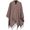 Poncho donna con maniche