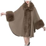 Poncho donna invernale