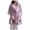 Poncho donna pile