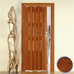 Porta a soffietto trasparente