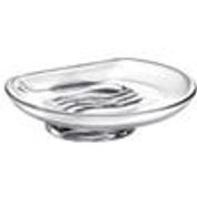 Portasapone In Ceramica A Forma Di Conchiglia Con Scarico Autodrenante, Bianco, 16x9.9 Cm, Per Bagno E Doccia - 2