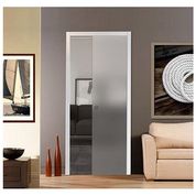 Porte a vetro scorrevoli esterno muro