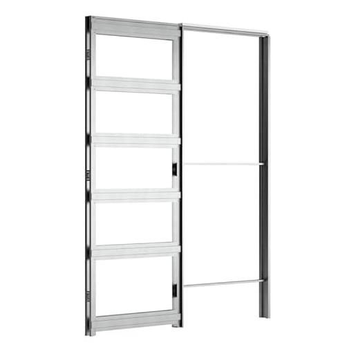 Controtelaio Per Porte Scorrevoli Doortech - 90x210 Cm, Per Cartongesso, Anta Unica, Facile Installazione - Foto 14