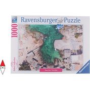 PUZZLE PAESAGGI RAVENSBURGER MONTAGNA TRAMONTO IN MONTAGNA 1000 PZ